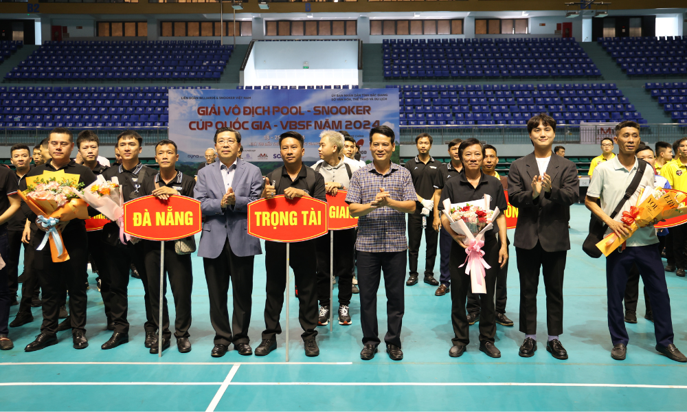 National Cup Pool - Snooker Championship VBSF 2024 kicks off in Bac Giang